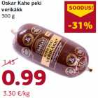Allahindlus - Oskar Kahe peki
verikäkk
300 g