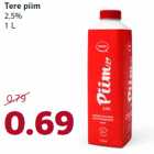 Tere piim

