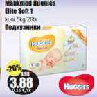 Mähkmed Huggies
Elite Soft 1