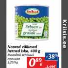 Allahindlus - Noored väikesed
herned Iska, 400 g