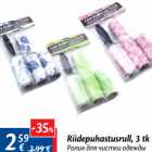 Riidepuhastusrull, 3 tk