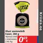 Must seemneleib
Fazer, 280 g