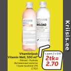 Allahindlus - Vitamiinijook
Vitamin Well, 500 ml*