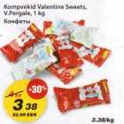 Kompvekid Valentine Sweets, V.Pergale
