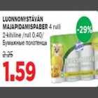 LUONNONYSTÄVÄN MAJAPIDAMISPABER