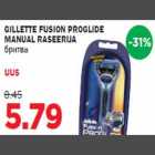 GILLETTE FUSION PROGLIDE MANUAL RASEERIJA