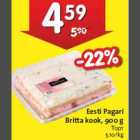 Allahindlus - Eesti Pagari Britta kook, 900 g
