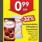 Kommivabriku Sõbrapäeva kommikarp •Milano, 65 g •Napoli, 75 g
