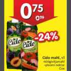 Cido mahl, 1 l •köögiviljamahl •ploomi nektar
