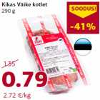 Allahindlus - Kikas Väike kotlet
290 g