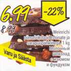 Allahindlus - Weinrichi piimašokolaad rosinate ja sarapuupähklitega, 1 kg