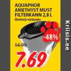 AQUAPHOR
AMETHYST MUST
FILTERKANN 2,8 L