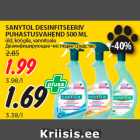 SANYTOL DESINFITSEERIV
PUHASTUSVAHEND 500 ML
