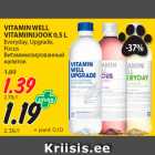 Allahindlus - VITAMIN WELL
VITAMIINIJOOK 0,5 L