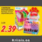 CENTRUM
PASTAPLIIATS