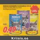 Магазин:Maksimarket, Konsum, AjaO,Скидка:Консервы для кошек