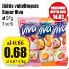 Мороженое с вафельной чашкой Super Viva