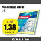 Svammlapp Vileda 3 tk