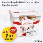 Kompvekikarp Raffaello, Ferrero