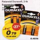 Allahindlus - Patareid Duracell