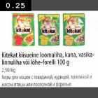Магазин:Selver,Скидка:Корм для кошек с говядиной, курицей, телятиной и мясом птицы или лососиной и форелью