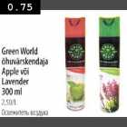 Green World õhuvärskendaja Apple või Lavander 300ml