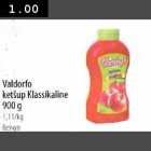 Valdorfo ketšup Klassikaline 900g