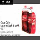 Coca-Cola karastusjook 2-pakk 4l
