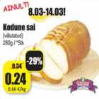 Allahindlus - Kodune sai
(viilutatud)
280g / *5tk