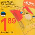 Juust Atleet Originaal 26%