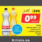 Allahindlus - Vichy
 Vitamin jook, 1,5 l