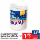 Majapidamispaber daisy, King of Rolls, 1 rl