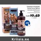 Allahindlus - Šampoon või palsam Horse Force, 500 ml