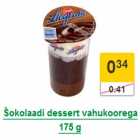 Allahindlus - Šokolaadi dessert vahukoorega 175 g