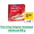 Finn Crisp Original, õhukesed näkileivad 200 g