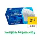 Vanillijäätis Põhjatäht 480 g