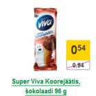 Super Viva Koorejäätis, šokolaadi 96 g