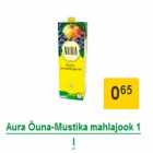Aura Õuna-Mustika mahlajook 1 l