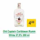 Allahindlus - Old Captain Caribbean Rumm White 37,5% 350 ml