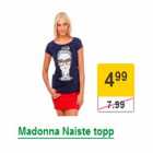 Madonna Naiste topp