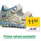 Poiste nahast sandaalid