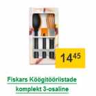 Fiskars Köögitööriistade komplekt 3-osaline