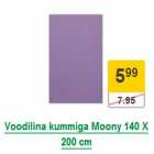 Voodilina kummiga Moony 140 X 200 cm