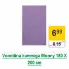 Voodilina kummiga Moony 180 X 200 cm