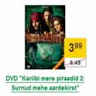DVD "Kariibi mere piraadid 2: Surnud mehe aardekirst"