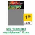 DVD "Teismelised ninjakilpkonnad" 15 osa