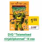 DVD "Teismelised ninjakilpkonnad" 14 osa