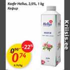 Keefir Hellus, 2,5%, 1 kg