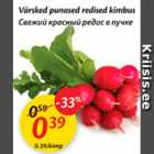 Värske punased redised kimbus 
