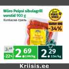 Wõro Peipsi sibulagrill
vorstid 900 g